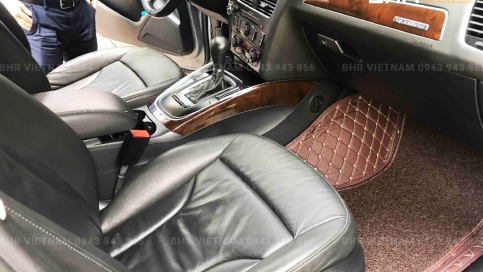 Thảm lót sàn ô tô 5D 6D Audi Q5 che phủ tới 90%, lớp da cao cấp bền bỉ